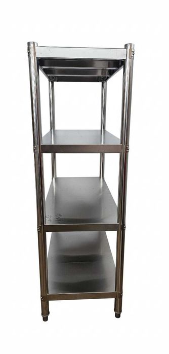 Masa de lucru cu etajera, raft inox 1.2m si 1.5m -TRANSPORT GRATUIT