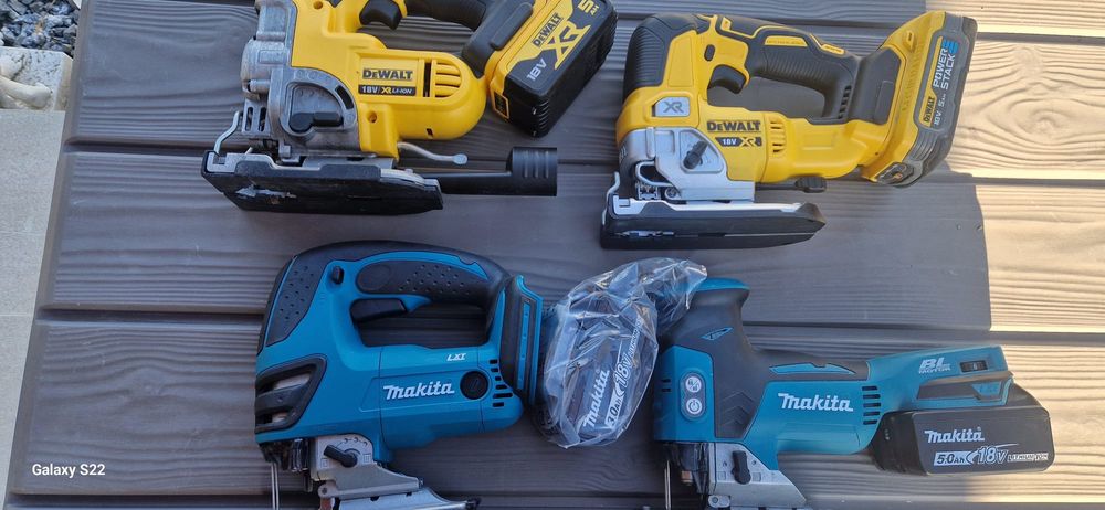 Makita,Dewalt ferestrau pendular pe acumulator