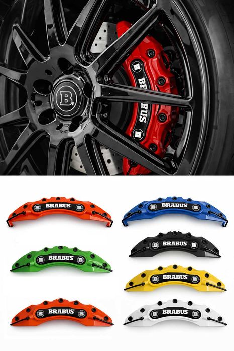 Капаци за спирачни апарати BRABUS – комплект 4 бр. | Червени, сини, черни, оранжеви и др