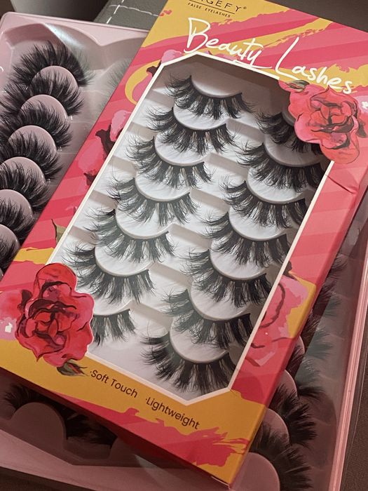 Мигли Fake Lashes Shein Baddie Latina