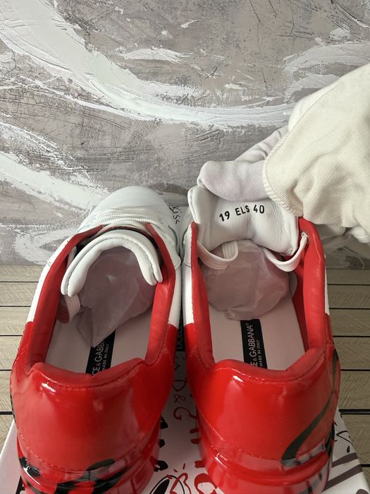 Dolce Gabbana Portofino Red White