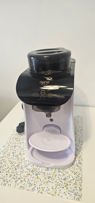 Espressor Lapte Praf Nurio cu Aplicatie Mobila , Functie de Apa Calda si Autocuratare la 90 °