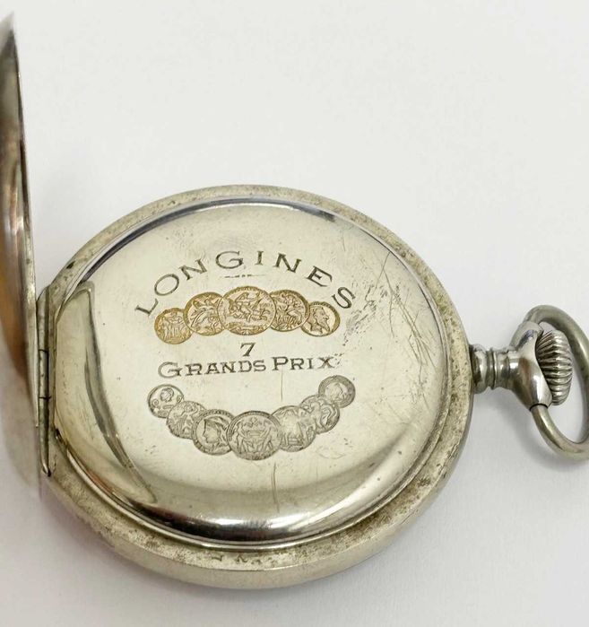 ceas de buzunar Longines Grands Prix 7 de colectie, an 1923