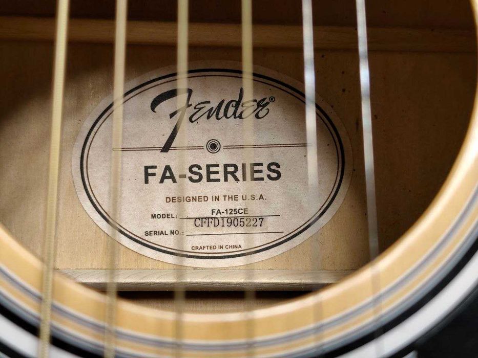 Fender FA-125CE, гитара аккустическая