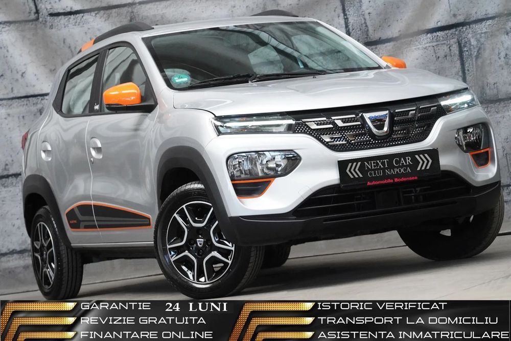 Dacia Spring GARANTIE 24 LUNI*RATE*Revizie*Piele*Clima*Navi*Camera*Pilot*Led