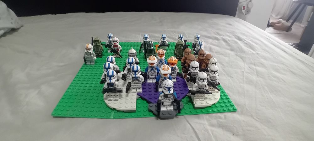 Vand colectie minifigurine Lego Star Wars Clone Troopers Originale