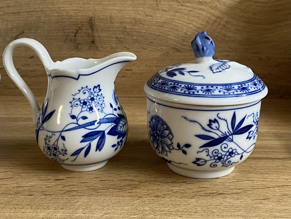 Код синьо порцеланов сервиз за двама-HUTSCHHENREUTHER -Germany