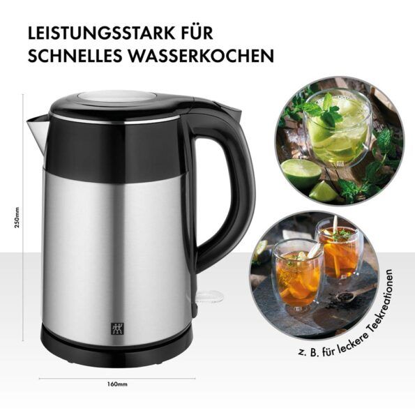 ZWILLING Електрическа кана 1.2л (36420-012) – като нов