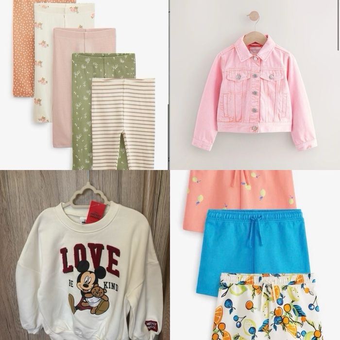 Нови дрехи Next р-р 4-5 г, 110 см