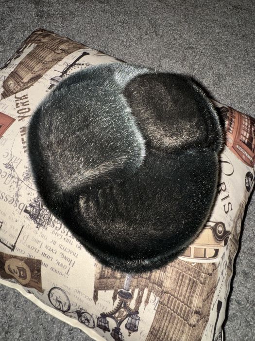 Шапка из нерпы мужская