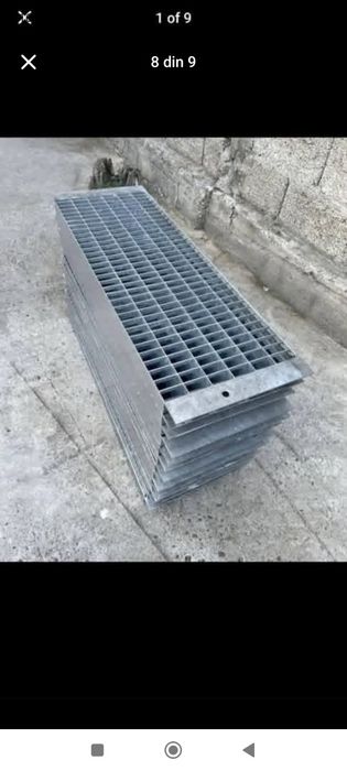 Trepte zincate galvanizate