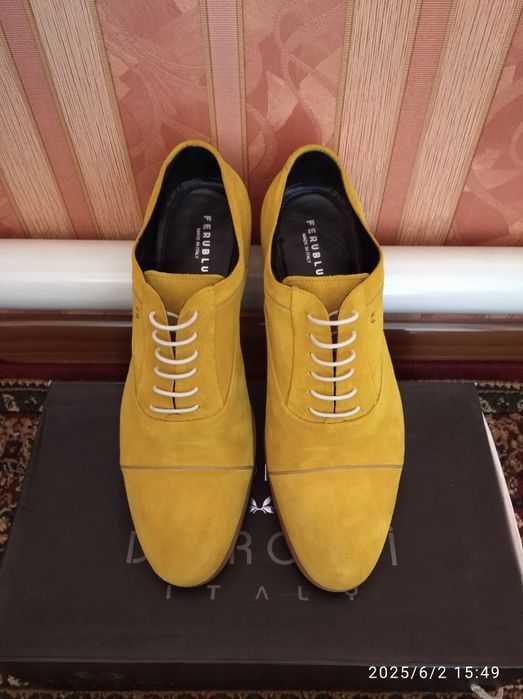 Туфли Италия мужские натуральная кожа замуж 42 размер