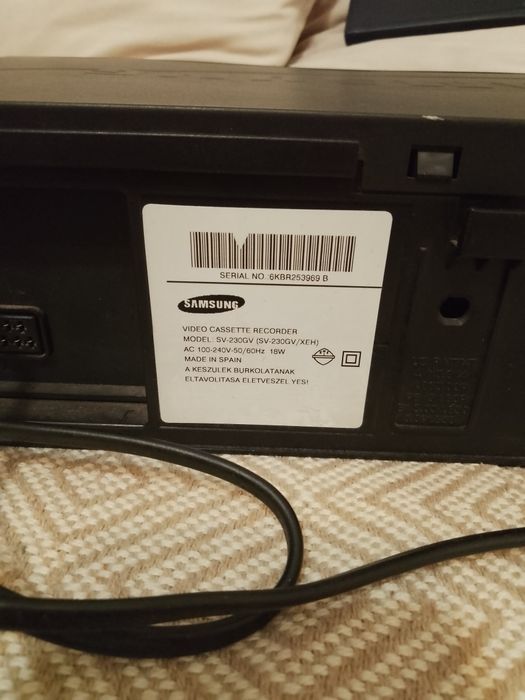 Videorecorder samsung