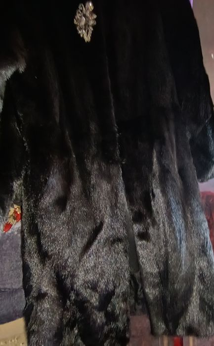 Чорный бриллиант норка шуба