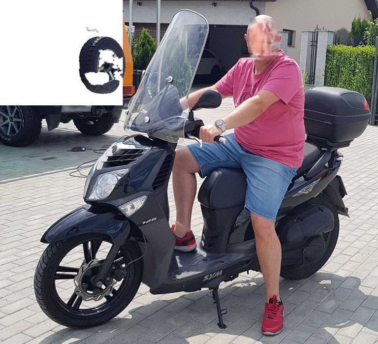 Скутер SYM HD 125 EVO