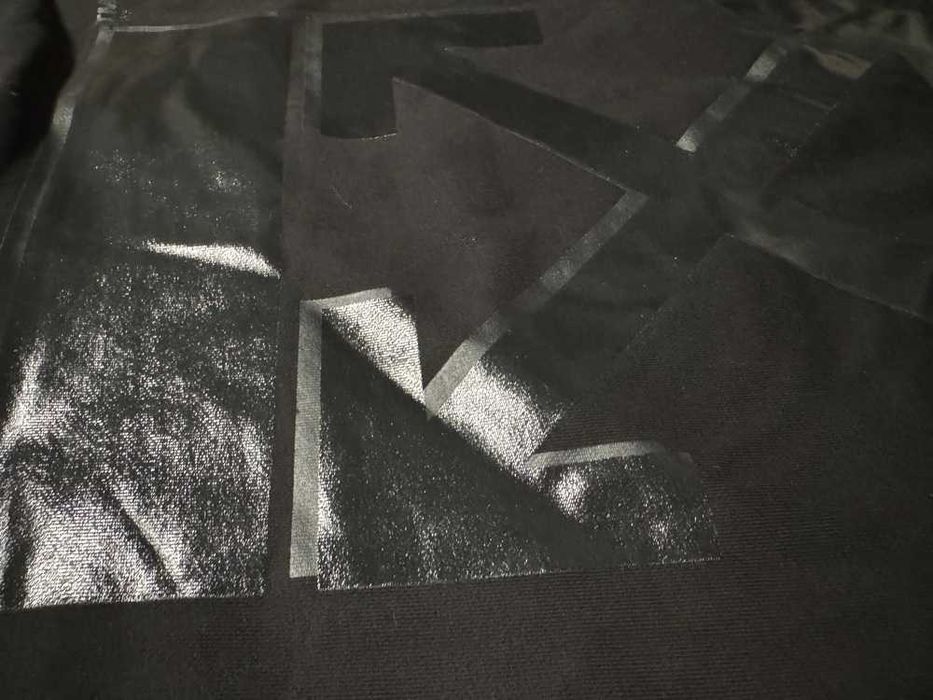 Off-White Arrow Logo Black Hoodie
