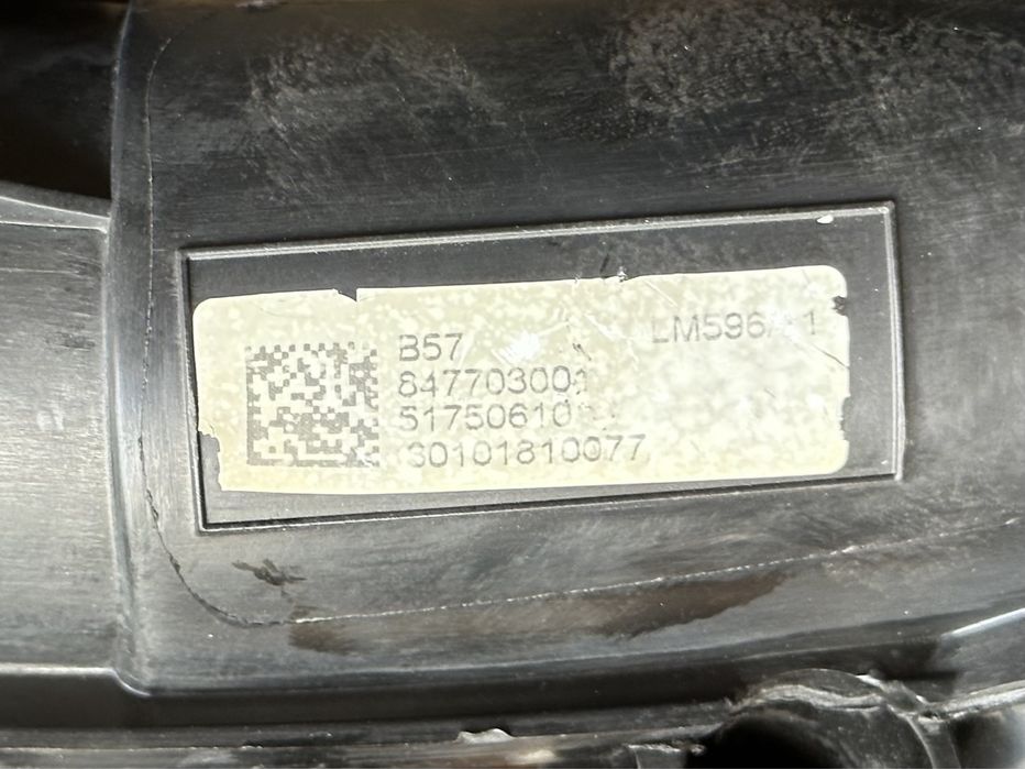 Galerie admisie BMW 3.0 4.0 B57 / G11 G12 G30 G31 G01 G02 G03 G05 G06