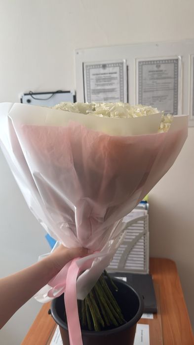 Свежие цветы 51 роза