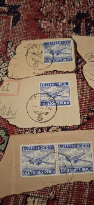 немски пощенски марки от Втората световна война