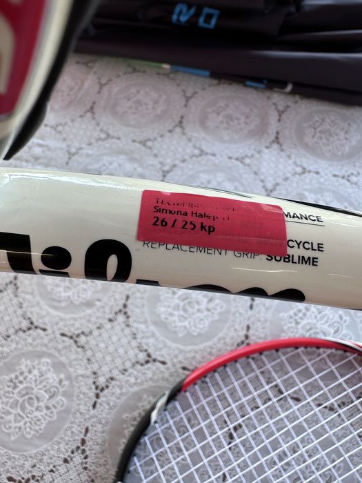 Wilson Steam 99 Pro Stock ×2 – Simona Halep – colecție