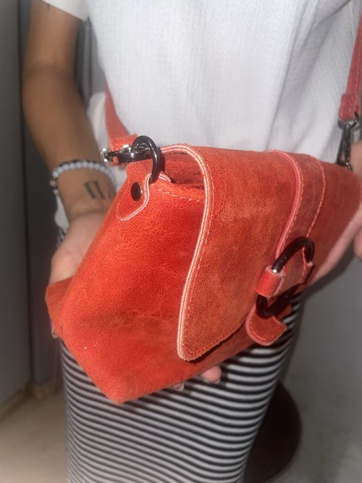 Чанта Genuine Leather Borse in Pelle MADE IN ITALY кожа