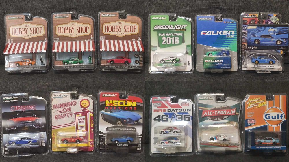 авто модели 1/64 Greenlight, M2 Machines, Johnny Lightning, Hot wheels