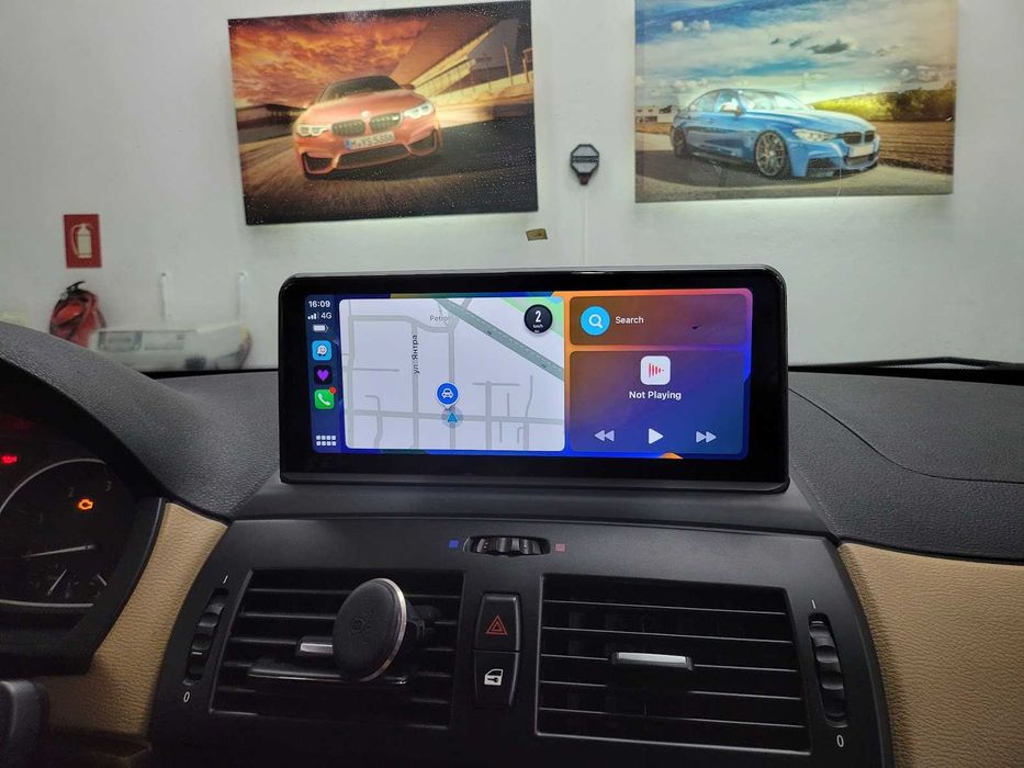 Навигация Android 14 8GB RAM 128GB  BMW X3 E83 БМВ Е83 Андроид 2006-2010 + Apple Carplay
