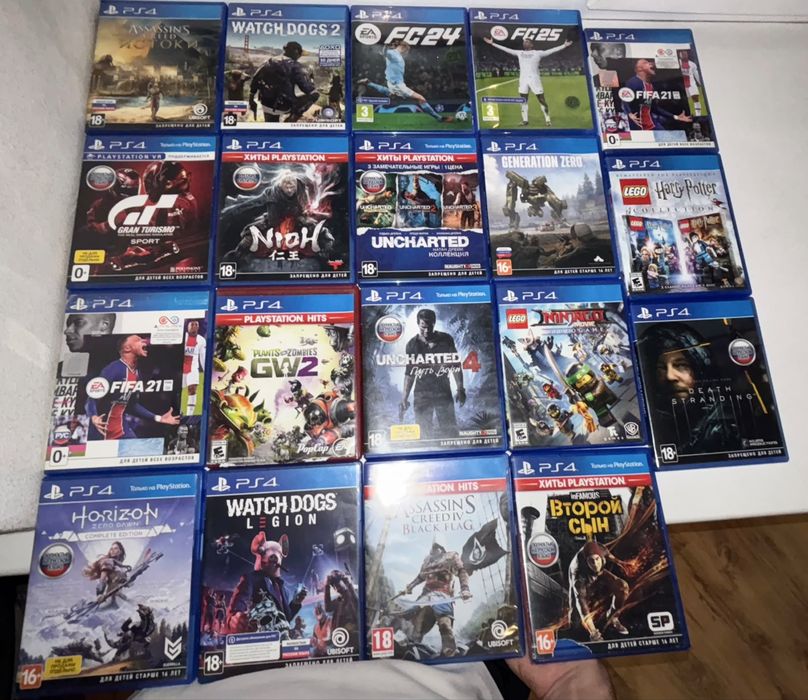 Диски на PS4 и PS5 НИЗКИЕ ЦЕНЫ!!!