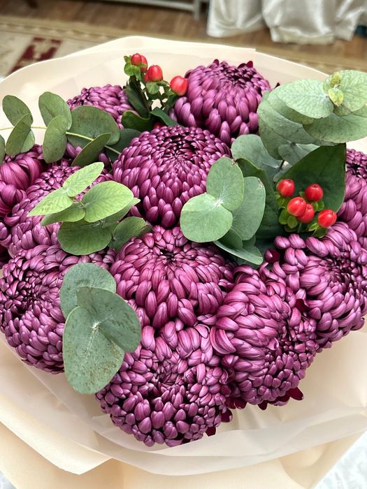 Цветы разные, свежие