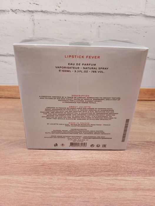 Juliette has a gun Lipstick 100ml parfum