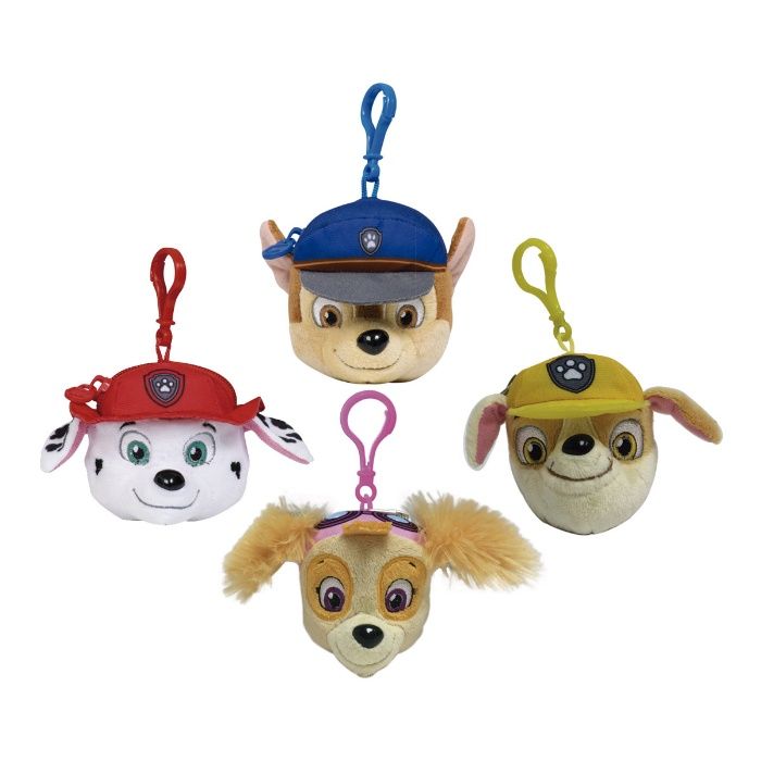 Оригинален плюшен ключодържател- портмоне Paw Patrol