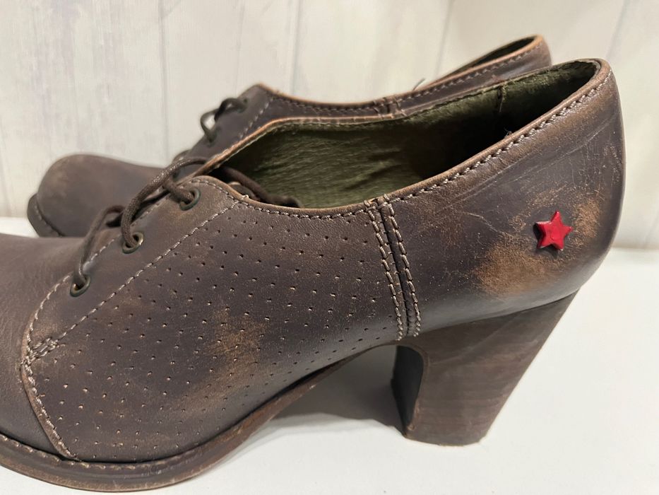 Дамски обувки Cubanas, естествена кожа