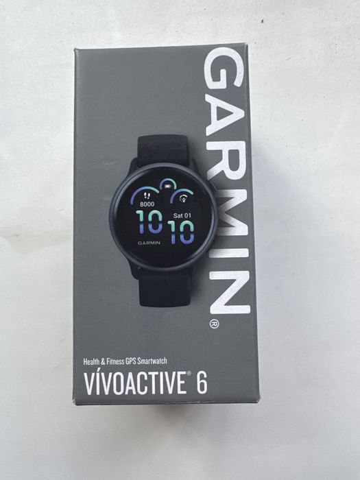 Garmin Vivoactive 6 42 мм черный