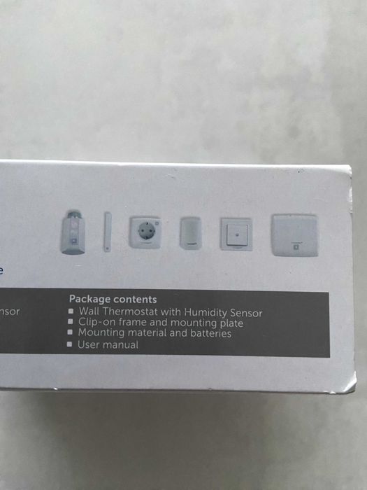 Termostat Homematic cu senzor umiditate nou sigilat