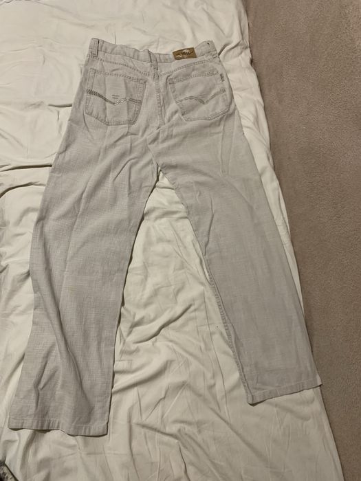 белые штаны классические