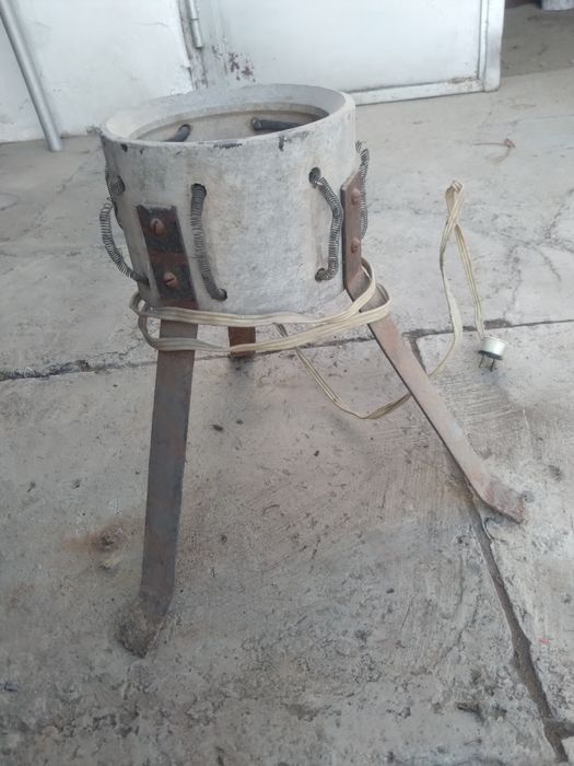 Обогреватель самодельный спиральный (козел)