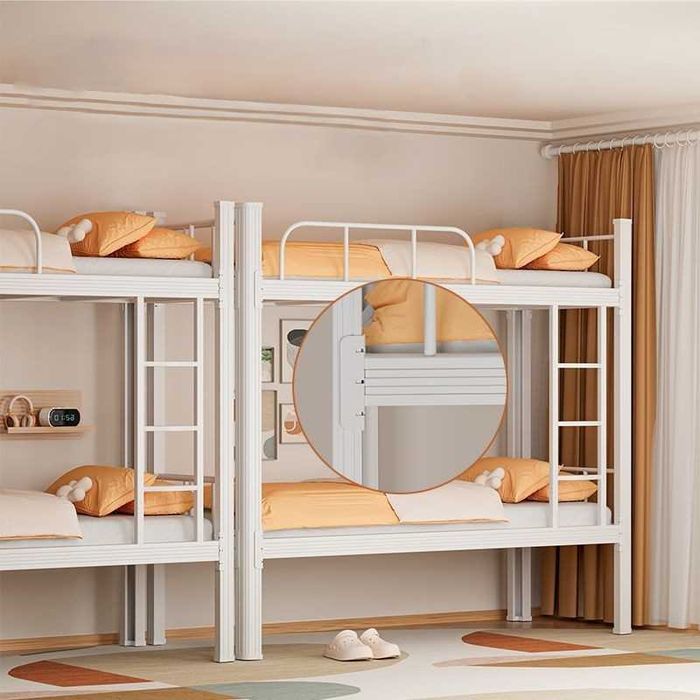 Металлическая двухъярусная кровать, нагрузка до 500 кг, карават