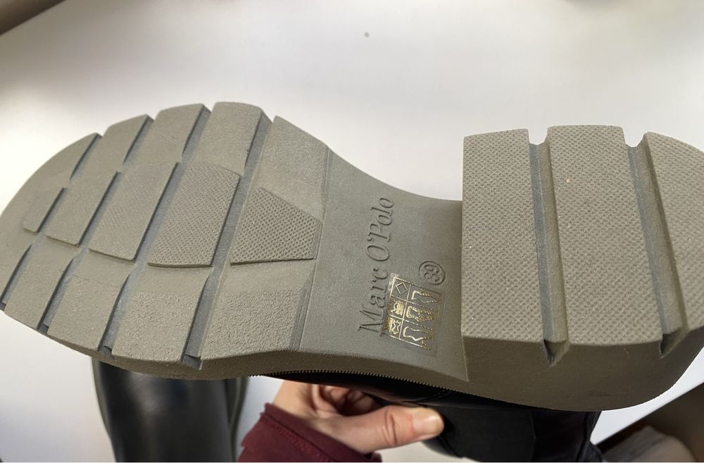 Ботуши/ обувки Marc O’Polo/ Zara, размер 39, кожа, нови