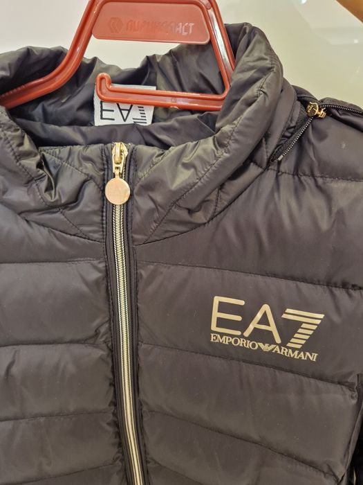 Дълго дамско яке над коляното Emporio Armani