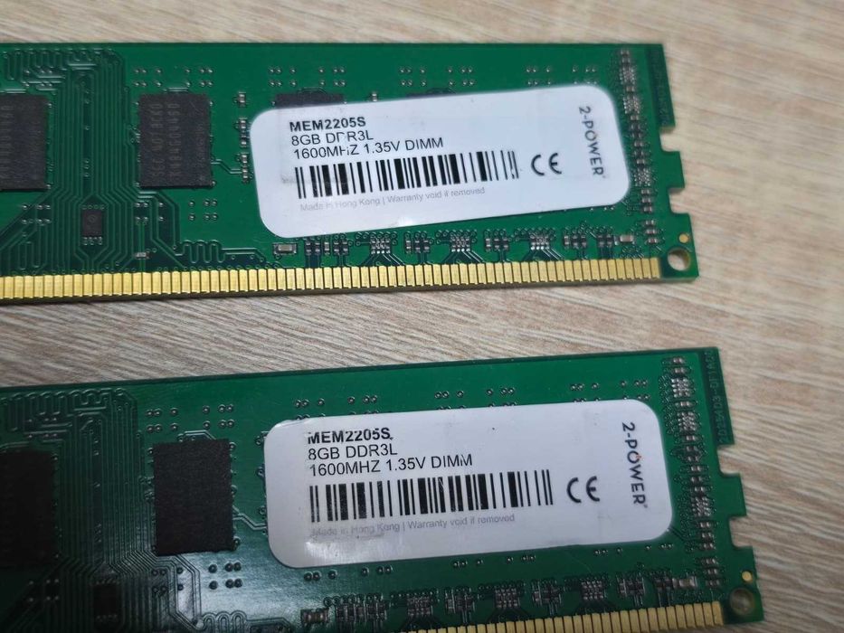 Kit memorie RAM 2-Power 16GB (2x8GB) DDR3L 1600MHz 1.35V DIMM desktop