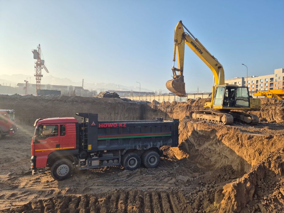 Разработка котлованов Алматы