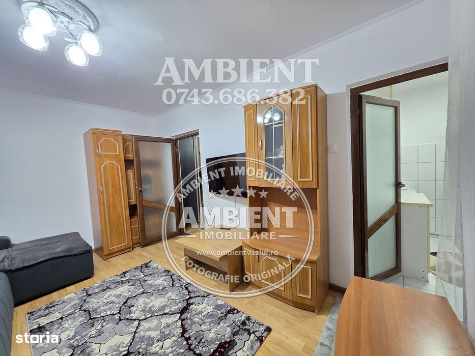 Apartament cu 1 cameră, etaj 1, mobilat și utilat, VASLUI - zona FILAT