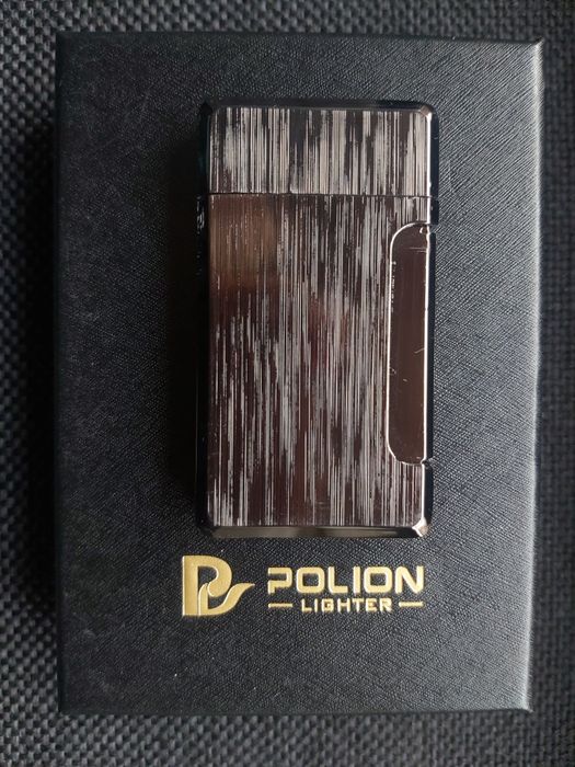 Луксозна газова запалка POLION в подаръчна кутия,три цвята