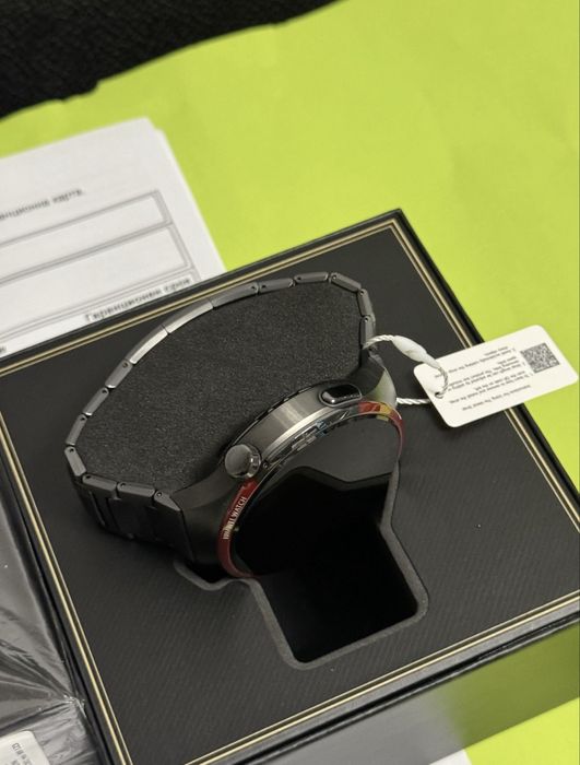 ЧИСТО НОВ 46mm Huawei Watch 4 Pro Space Edition Yettel Гаранция 2026г.