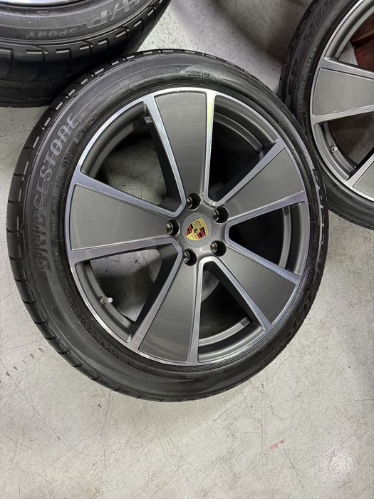 Jante Porsche Cayenne R21 9Y0 E3 Originale Bridgestone de vara