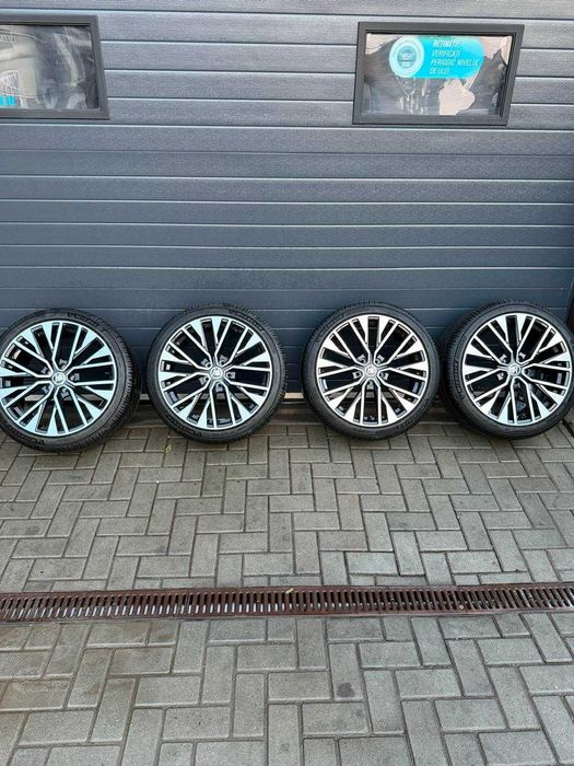 Vand jante aliaj bicolor 5x112 R19 cu anvelope Michelin 235 /40 R19, Vw Skoda Audi Mercedes BMW