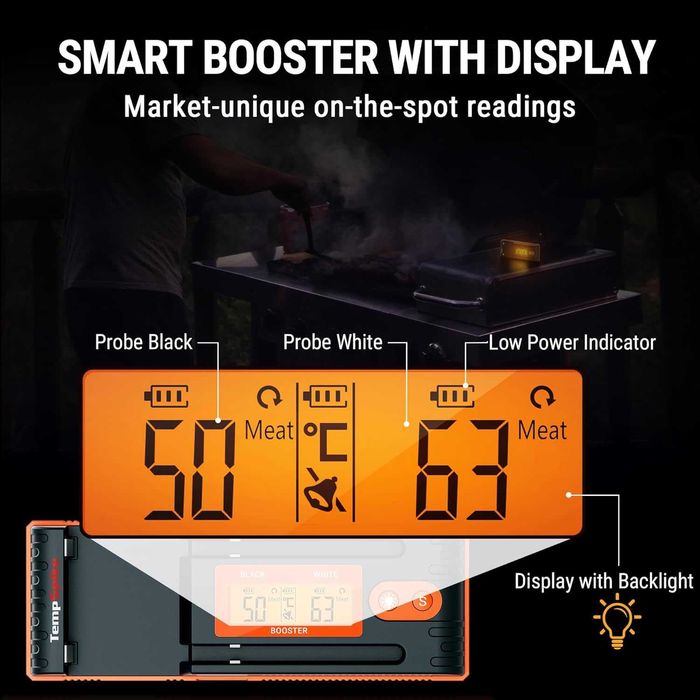 Tempspike tp960-gb-1 Безжичен термометър за месо с 2 сонди