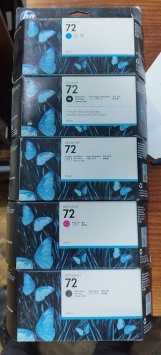 Оригинальные картриджи HP DESIGJJET
HP DESIGJJET T610, T620, T770, T79