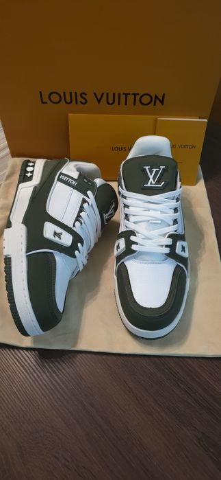 Louis vuitton trainers green 36-46