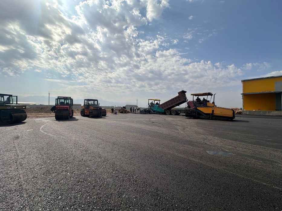 Асфальтирование. Асфальт Алматы, область